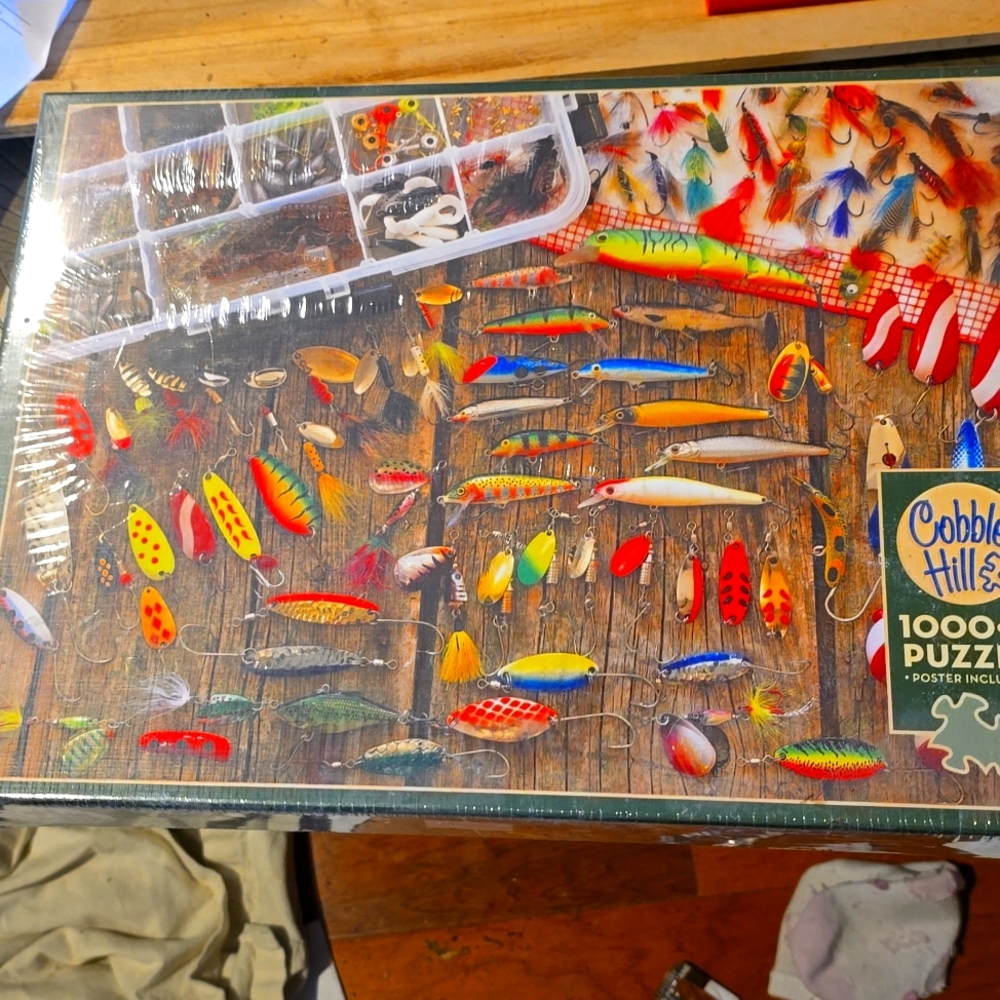 Fishing Lure 1000 piece puzzle